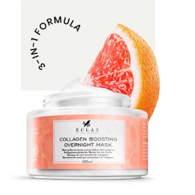 Eclat Collagen Boosting Overnight Mask Anti Aging Plumping Reduces Wrinkle