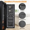 INKUITEN Gun Safe Door Organizer,Gun Safe Door Panel Organizer with