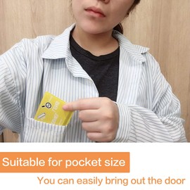 MagDepo 6 Pack Credit Card Size Magnifier Ruler Fire Starter Magnifying Glass Wallet Pocket Magnifier for Reading Small Print, Maps, and books -Green