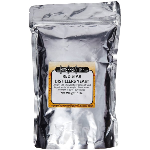 Red Star Dady 9804 Distillers Active Dry Yeast, 1lb