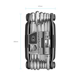 Crankbrothers Multifunktionswerkzeug 19, Schwarz, CBM19