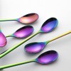 AOOSY Pack of 6 22.5 cm Long Ice Cream Spoons,