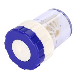 Kontaktlinsenreiniger Unterlegscheibe, Plastikkontaktlinsen Reinigungslinsen Kasten Kontaktlinsenreiniger Unterlegscheibe für die Anwendung Während des Reisens Oder der Tätigkeit Im Freien(Blau)