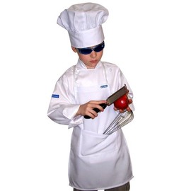CHEFSKIN Children White Chef Hat, Kids lot Save (ONE HAT)