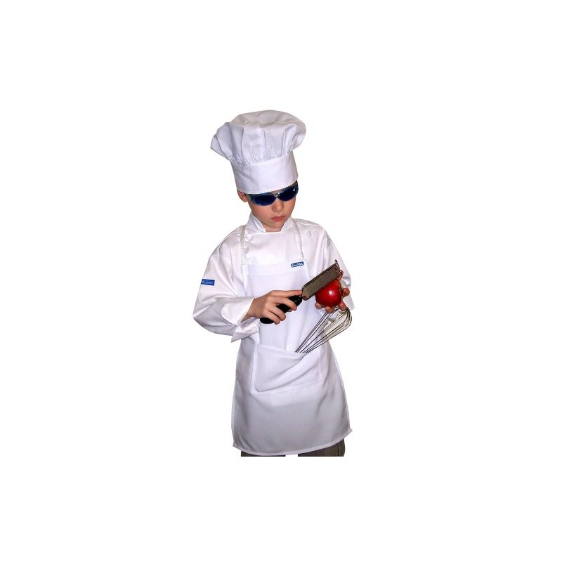 CHEFSKIN Children White Chef Hat, Kids lot Save (ONE HAT)