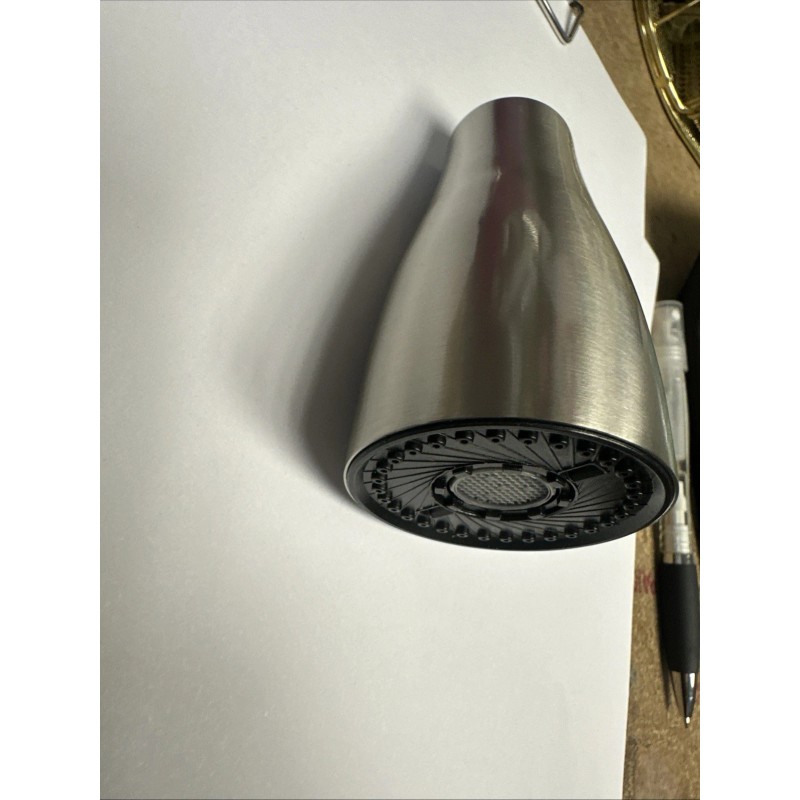 sontiy Metal Kitchen Faucet Head Replacement, 3-Function Pull Down Spray