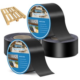 Heelos Butyl Adhesive Tape 3''x50', 4 Pack Deck Joist Tape for Decking Protection, Waterproof Joist Tape- Ideal for Wood & Metal, Outdoor Construction Use