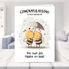 Wedding Anniversary Card for Couples - Meant to Bee -