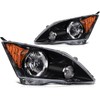 LBRST Headlight Assembly Fit with 2007-2011 for Honda CRV CR-V