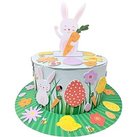 Orbitron Easter Bonnet Kit Make Your Own Easter Bonnet Hat for Kids Easter Craft Supplies