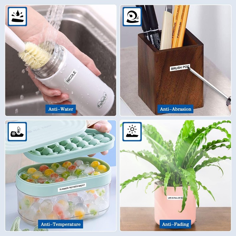 Unismar Compatible with Brother M-K231s Tape 12mm 0.47 White M-K231