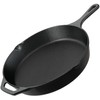 Utopia Kitchen Cast Iron Skillets 12 Inch, Chef's Pan, Pre-Seasoned