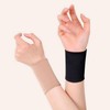 Unisex Thin & Stretchy Wrist Compression Support Band (1-Piece) Calf Nude/L 2ea