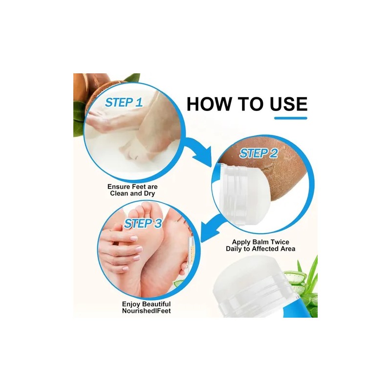 Crema De Urea De Máxima Potencia Para Pies, 2 Unidades