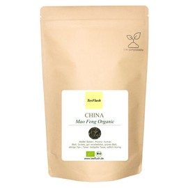Mao Feng China Organic White Tea 100g Loose Leaf Province Yunnan Cup Light Yellow Cup Sweet Floral