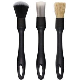 JUTOSU Car Wash Brush, Detailing Brush, Wheel Brush, Parts Cleaning Brush, Remove Dirt from Trim and Emblem, Interior and Outer Uneven Parts of Your Car, Cleaning Wheel, Engine Room, Interior Emblem,