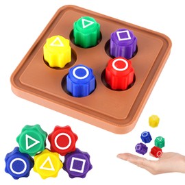 Vicloon Gonggi Korean Game, Gonggi Korean Game, Korean Traditional Game for Children and Adults, 5 Different Games, Ideal for Hand Eye Coordination, Party Games
