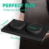 4 Portavasos para Mesa+2 Tapete para Barra de Bar, Alfombrilla