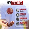 ND Sports Premium Grade Leather Cricket Ball – Ideal for
