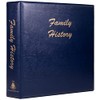 A4 Binder Family History (Blue)