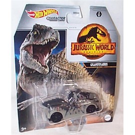 exempt H0T WHEELS Jurassic World Dominion Giganotosaurus vehicle 1:64 scale diecast model