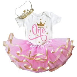 Luke and Lulu 1st Birthday Outfit - Winter Onederland 1st Girl