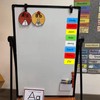 MVISUAL Dry Erase Magnetic Labels Large 12"x 4", Big Magnetic