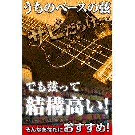 Phoenix Base String [Long Scale/4 Strings] Base Strings Sustain Pole End Color Coded BASS/Cleaning Cloth & Pick Included (Regular Light / Regular Light)