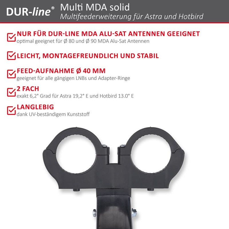 DUR-line Multi MDA Solid Multifeeder Extension