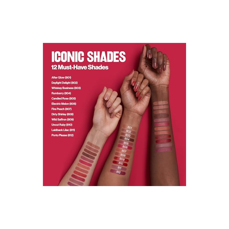 Revlon Labial Super Lustrous New Shades tono Rumberry