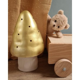 Egmont Toys Upholstery – Mushroom Shape Night Light Small Gold