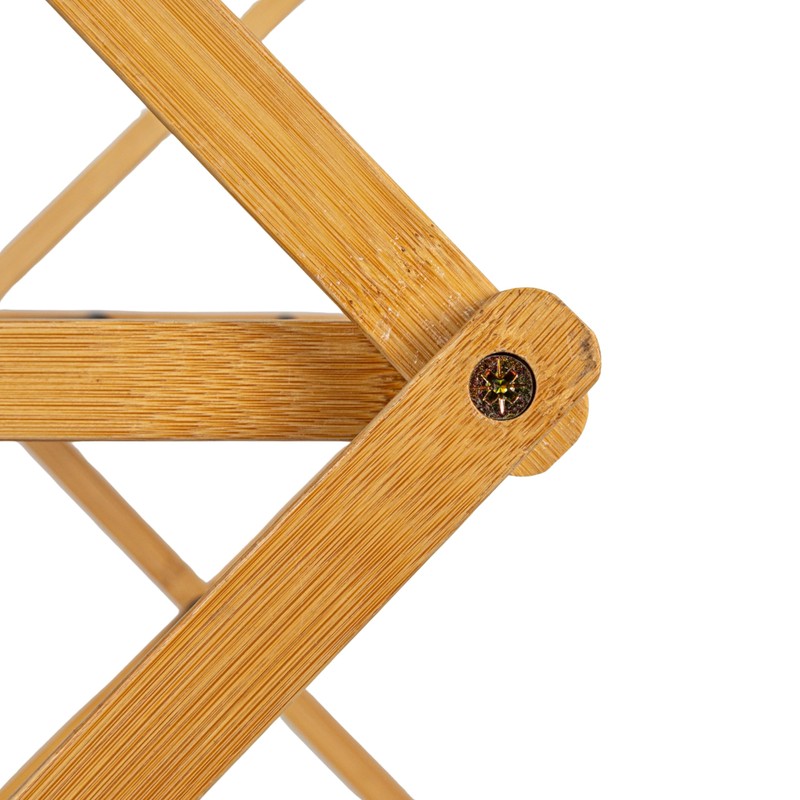 Household Essentials Bamboo Folding Clothes Drying Rack | Large Capacity,