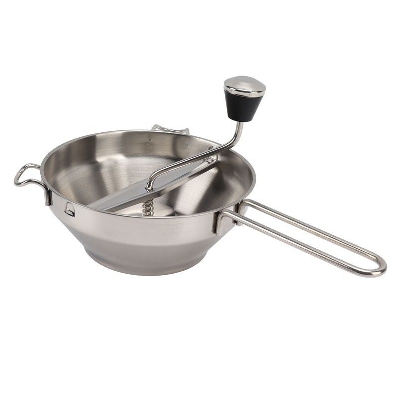Stainless Steel Food Mill Manual Jams Masher Vegetable Fruit Potato