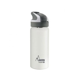 Laken Unisex - Adult Thermos TS5B Thermos Flask, White, 18/8-0.50 L