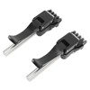 1Pair Black Badminton Stringing Clamp Tennis Flying Clamp Recket Starting