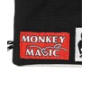 Chums 24 Monkey Magic Key Coin Case, Black