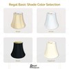 Royal Designs True Bell Basic Lamp Shade, Beige, 4" x