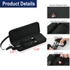 TXEsign Dual Wireless Microphone Case Portable Storage Bag, Travel Carrying