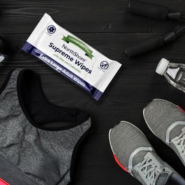 NorthShore Supreme Heavy-Duty Quilted Wipes, X-Large, 9 x 13 in., Case/600 (12/50s)