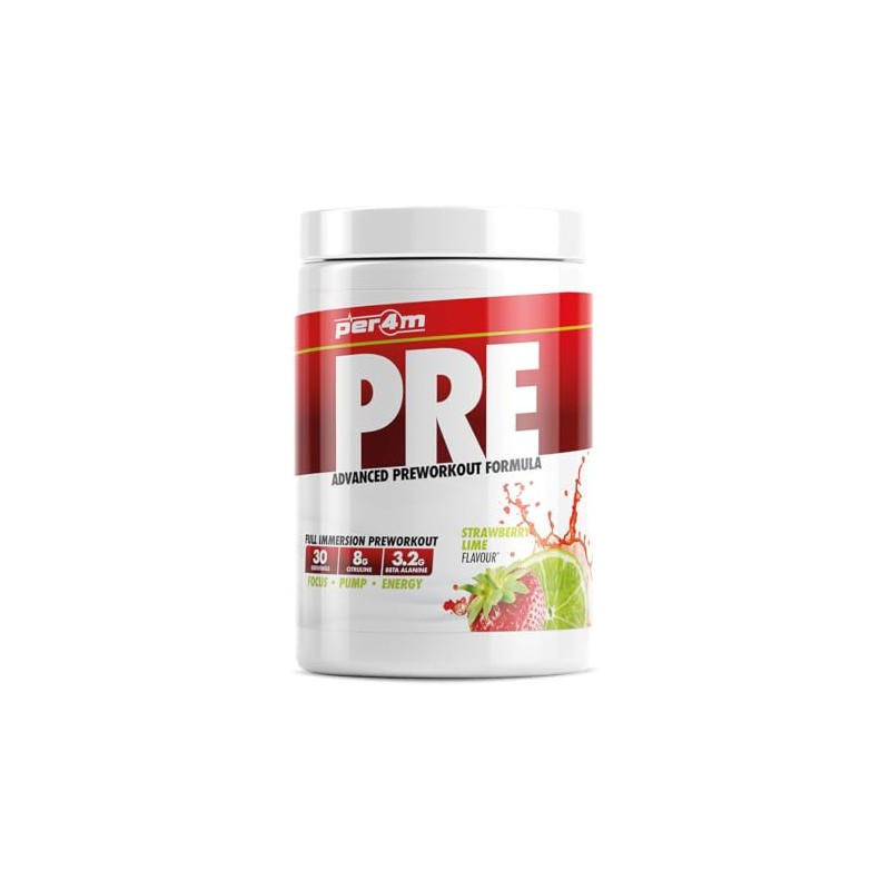 Per4m Pre Workout Powder 570g | Intense Pump, Sustained Energy