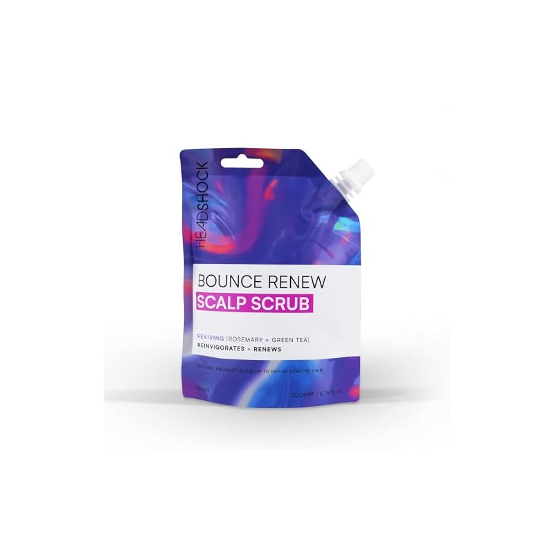 Headshock Bounce Renew Reviving Scalp Scrub | Rosemary + Green