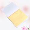 Ciieeo Shiny Foil Craft Decoration 50pcs 8x8.5cm Sheets Imitation Leaf