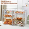 LXLXXL Bread Box For Kitchen Countertop Pastry Bakery Display Case