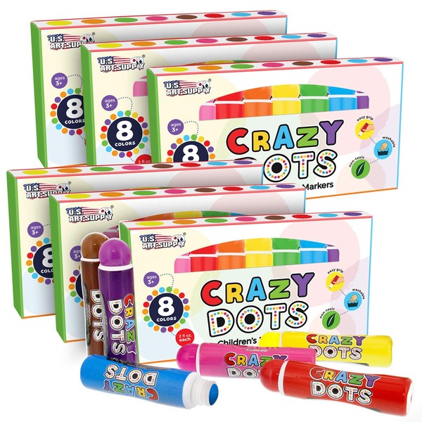 U.S. Art Supply Classroom Pack - 6 Boxes of 8