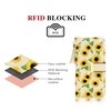 RFID Wallets for Women with Multiple Card Slots and Cellphone