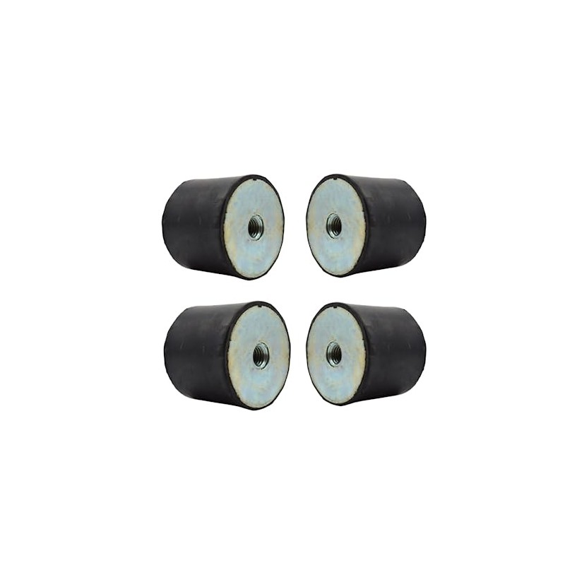 Rubbergiant Rubber mounts M10-50mm x 50mm Anti vibration rubber mount