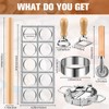 8 Pieces Ravioli Mold Set, ravioli cutter, Ravioli Maker Cutter