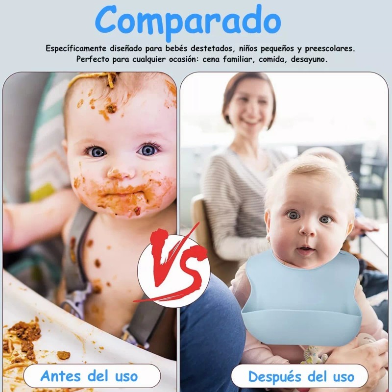 Lostrain Set De Alimentación Para Bebé Plato Bebé Vajilla De