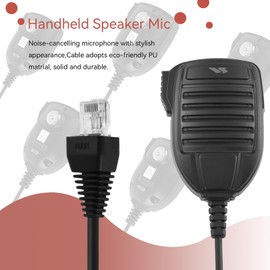 MH-67A8J Handheld Shoulder Mobile Microphone Speaker Mic for Vertex Radio VX2500 VX2508 VX2208 VX2108 8 Pin