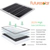 FUTURESOLAR 15 Watt 18 Volt Small Solar Panel, 15W 12V